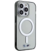 Etui BMW Silver Ring MagSafe na iPhone 15 Pro - przezroczyste