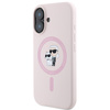 KARL LAGERFELD KLHMP16SSCMKCRHP ETUI DO MAGSAFE DO IPHONE 16 6.1 SILIKONOWE