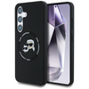 KARL LAGERFELD ETUI SILICONE DOUBLE HEADS AND CIRCLE DO MAGSAFE DO SAMSUNG