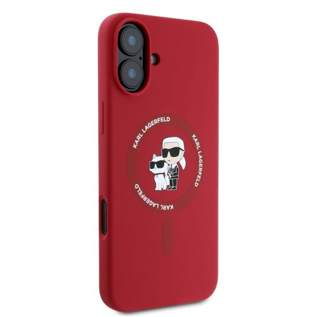KARL LAGERFELD ETUI HARDCASE DO IPHONE 16 6.1 KARL&CHOUPETTE RING