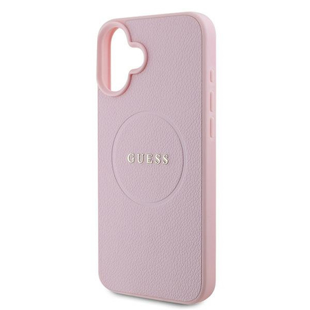 GUESS ETUI HARDCASE DO IPHONE 16 PLUS 6.7 DO MAGSAFE GRINDED RING POKROWIEC