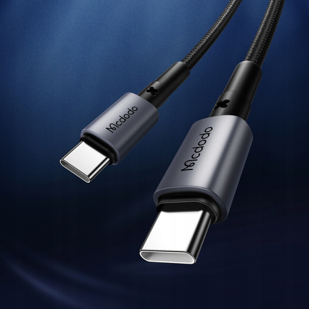 MCDODO KABEL USB-C SZYBKIE ŁADOWANIE DO SAMSUNG APPLE USB TYP C 3A 65W 1M