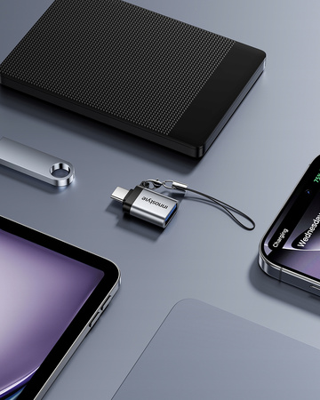 INNOSTYLE ADAPTER PRZEJŚCIÓWKA USB-A 3.0 DO USB-C NA USB TYP C 3A 5GBPS OTG