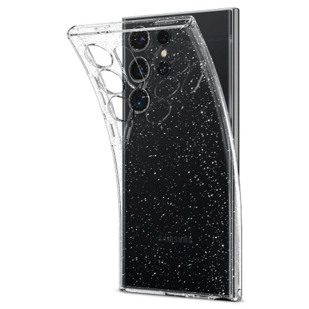 Etui Spigen Liquid Crystal na Samsung Galaxy S24 Ultra - przezroczysto-brokatowe