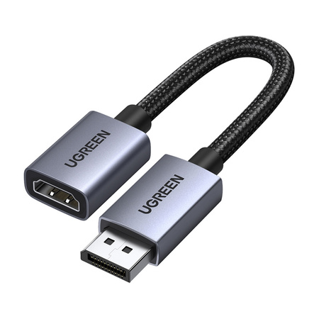 UGREEN KABEL DISPLAYPORT DO HDMI 4K 20CM DP133 DO TELEWIZORA
