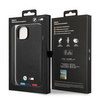 Etui BMW BMHCP14M22PTDK iPhone 14 Plus 6,7" czarny/black Leather Stamp Tricolor