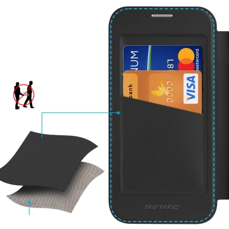 DUX DUCIS ETUI SKIN X PRO DO IPHONE 17 PRO MAX Z PORTFELEM KOMPATYBILNE Z