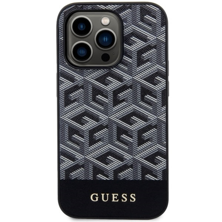 GUESS ETUI CASE POKROWIEC DO IPHONE 14 PRO MAX 6.7 DO MAGSAFE GCUBE STRIPES