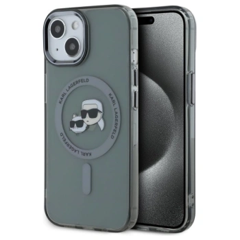 KARL LAGERFELD ETUI HARDCASE DO IPHONE 15 6.1 DO MAGSAFE IML METAL
