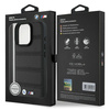 BMW BMHMP16L23PUSPK iPhone 16 Pro6.3 czarny/black hardcase M Perforated And Stitched Line MagSafe