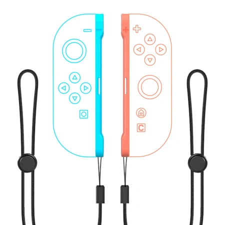 Pakiet akcesoriów rodzinnych 23 w 1 do konsoli Nintendo Switch 2 - zestaw pomarańczowy i niebieski