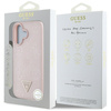 GUESS ETUI DO IPHONE 16 PEONY DO MAGSAFE Z LOGO TRIANGLE GRINED HOT STAMP