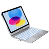 Etui Typecase Flexbook Touch z klawiaturą do iPad 11" (A16) 2025 / iPad 10.9" 2022 srebrny