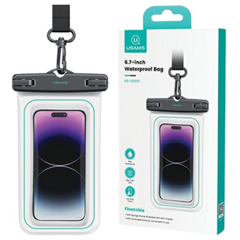 USAMS ETUI WODOODPORNE DO IPHONE 6.7 IP68 FSD1302 ZABEZPIECZENIE PRZED WODĄ