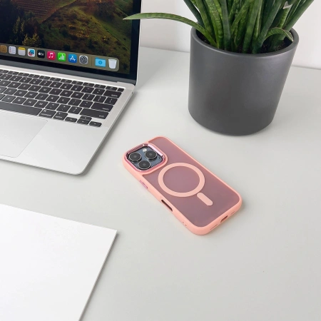 Etui Fashion Case na Samsung Galaxy S26 Ultra kompatybilne z MagSafe - różowe