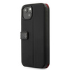 Ferrari FESAXFLBKP13SBK iPhone 13 mini 5,4" czarny/black book On Track Carbon Stripe
