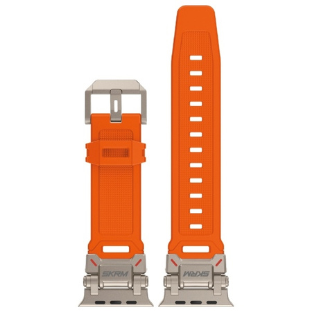 Skinarma pasek Titon Apple Watch Ultra 49mm pomarańczowy/orange