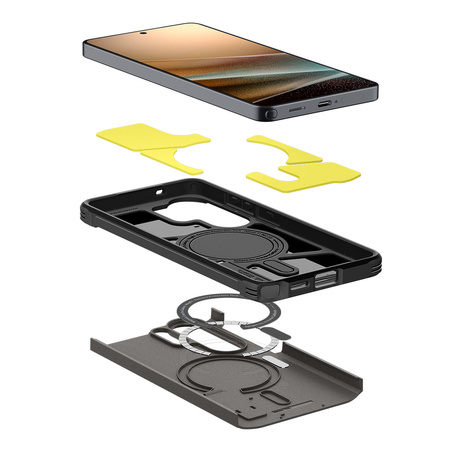 Spigen Tough Armor MagSafe, gunmetal - Samsung Galaxy S26 Ultra