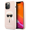 KARL LAGERFELD ETUI HARDCASE DO IPHONE 13 PRO MAX 6.7 SILIKONOWE KARLS HEAD