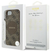 GUESS ETUI POKROWIEC TPU DO IPHONE 16E DO MAGSAFE 4G CIRCLE CLASSIC LOGO
