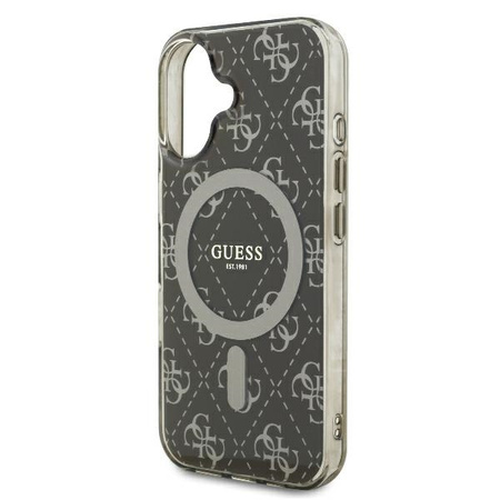 GUESS ETUI HARDCASE IML 4G BACKGROUND DO MAGSAFE DO IPHONE 16 PLUS 6.7