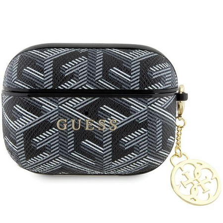 Etui Guess GUAPPGCE4CK na AirPods Pro - czarne GCube Charm