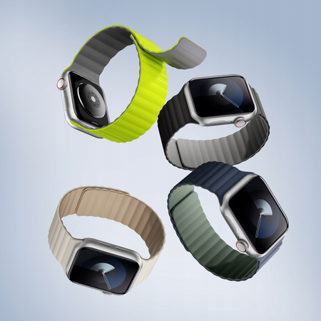 INNOSTYLE PASEK DO APPLE WATCH ULTRA 42 44 45 49 MM WODOODPORNY MAGNETYCZNY
