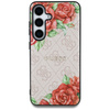 GUESS ETUI LEATHER 4G FLOWERS PRINT DO SAMSUNG GALAXY S25 DO MAGSAFE WYSOKA