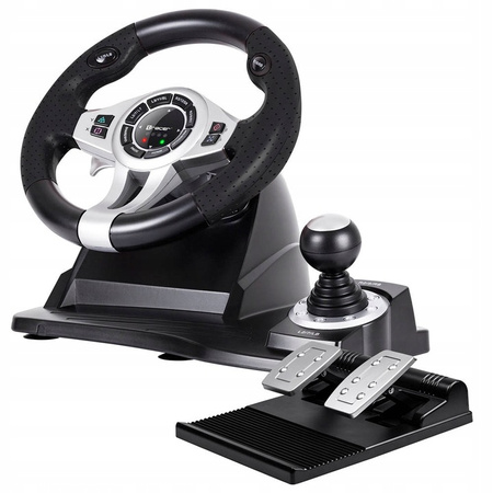 TRACER KIEROWNICA PEDAŁY DO KOMPUTERA PS3 PS4 XBOX ONE ROADSTER 4W1 KOMFORT