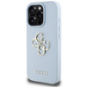 GUESS ETUI TPU DO IPHONE 16 PRO LOGO 4G CLASSIC SMALL Z WZOREM GRANULOWANYM