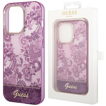 Guess GUHCP14MHGPLHF iPhone 14 Plus 6,7" fuksja/fuschia hardcase Porcelain Collection