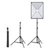 PULUZ ZESTAW FOTOGRAFICZNY SOFTBOX LED 50X70CM DO FOTOGRAFII Z STATYWEM LED