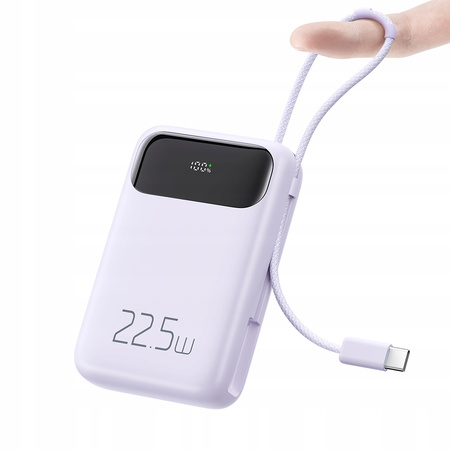 MCDODO POWERBANK 10000MAH Z WYŚWIETLACZEM 3X USB USB-C 22,5W + KABEL USB-C