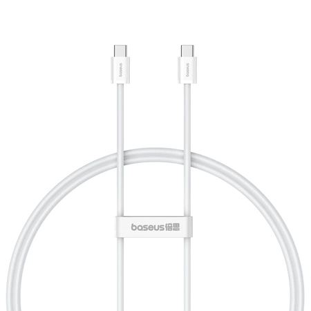 Kabel Baseus Superior Series ll USB-C - USB-C 30W 480Mb/s 1m - biały