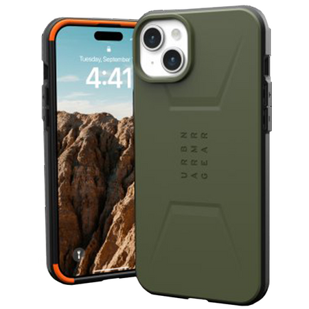 UAG Civilian Magsafe - obudowa ochronna do iPhone 15 Plus (olive)