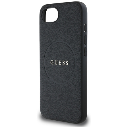 GUESS ETUI CASE GRAINED RING DO MAGSAFE DO IPHONE 16E WYSOKA OCHRONA