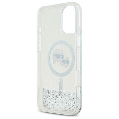 KARL LAGERFELD ETUI TRANSPARENT DO IPHONE 16 6.1 DO MAGSAFE Z LIQUID