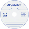 VERBATIM PŁYTY BLU-RAY 25GB BD-R 6X SL DO KOMPUTERA 5SZT DO NAGRYWANIA
