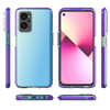 Spring Case etui Realme 9i, Oppo A36 / A76 / A96 silikonowy pokrowiec z ramką czarne