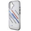 BMW ETUI HARDCASE DO IPHONE 16 6.1 MOTORSPORT Z DESIGNEM IML RANDOM STRIPES