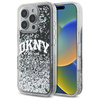DKNY ETUI DO IPHONE 16 PRO HARDCASE LIQUID GLITTER ARCH LOGO ZABEZPIECZENIE