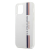 Etui U.S. Polo Assn. Tricolor Collection na iPhone 12 Pro Max - białe