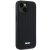 DKNY ETUI HARDCASE DO IPHONE 15 14 13 Z 3D RUBBER REPEAT PATTERN OCHRONNE