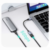 Kabel USB C (męski) - USB (żeński) 3.0 OTG 0.15m Ugreen US378 - czarny