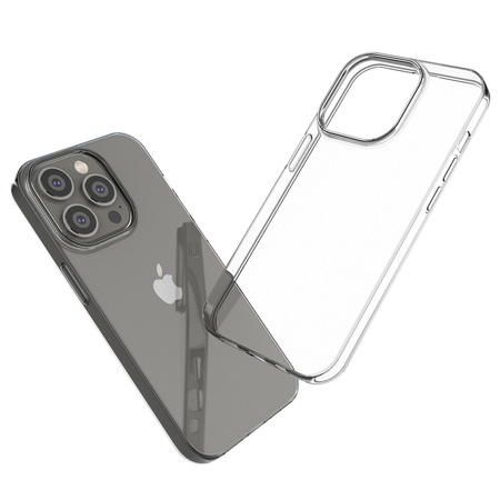 Żelowy pokrowiec etui Ultra Clear 0.5mm iPhone 14 Pro przezroczysty