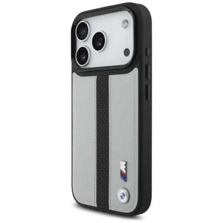 BMW ETUI CASE POKROWIEC DO MAGSAFE IPHONE 17 PRO M PERFORATED STRIPE LOGO