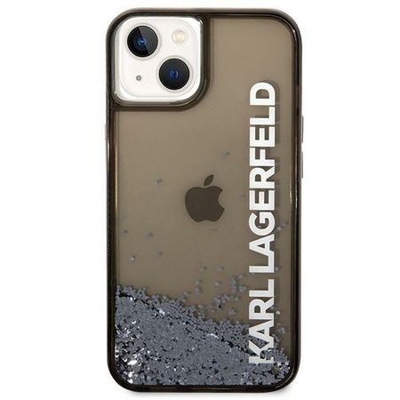 Karl Lagerfeld KLHCP14MLCKVK iPhone 14 Plus 6,7" czarny/black hardcase Liquid Glitter Elong