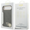 Etui Guess 4G Triangle Logo MagSafe do iPhone Air czarny złoty