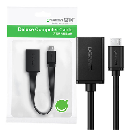 UGREEN ADAPTER OTG MICRO USB DO TELEFONÓW, TABLETÓW, SZYBKA PRZEJŚCIÓWKA