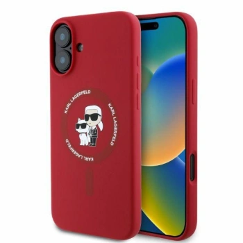 KARL LAGERFELD ETUI HARDCASE DO IPHONE 16 6.1 KARL&CHOUPETTE RING